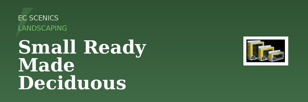 Woodland Scenics - Small Ready Made Deciduous Trees