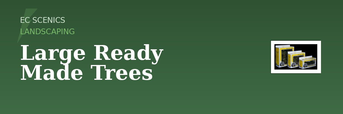 Woodland Scenics - Large Ready Made Trees