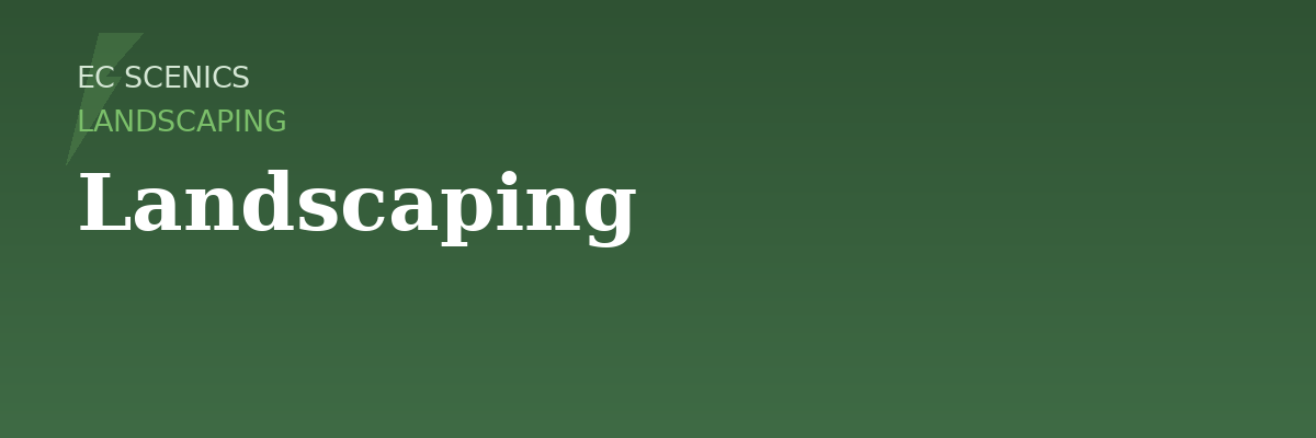 Landscaping