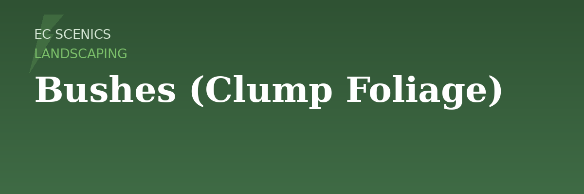 Woodland Scenics - Bushes (Clump Foliage)