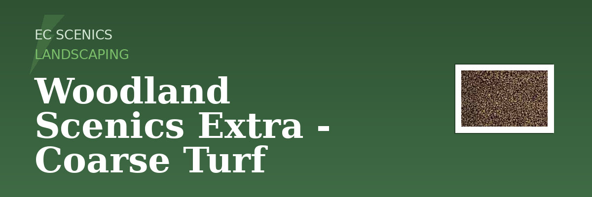Woodland Scenics Extra - Coarse Turf