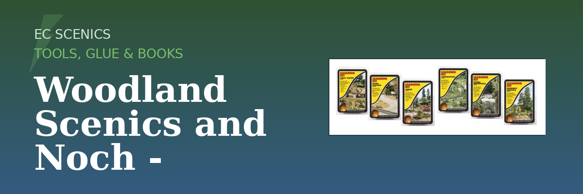 Woodland Scenics and Noch - Learning Kits