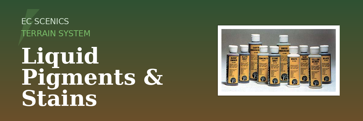 Woodland Scenics - Liquid Pigments & Stains.