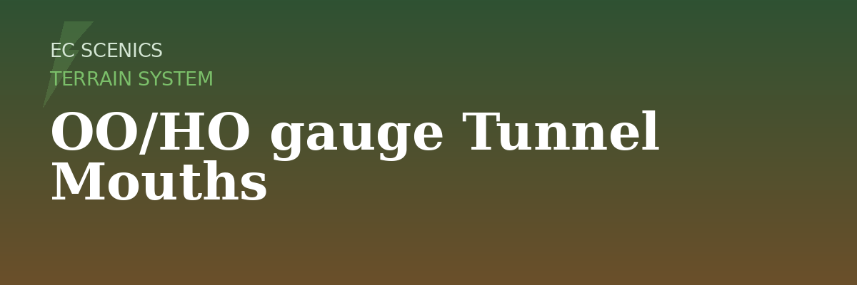 OO/HO gauge Tunnel Mouths